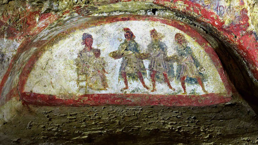 Con i Magi in galleria: alla scoperta della catacomba paleocristiana di Villagrazia di Carini