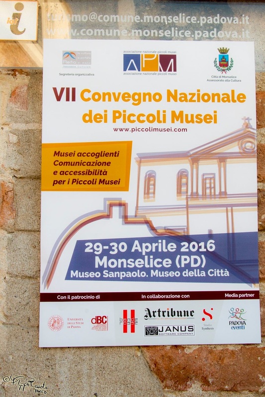 Locandina VII Convegno nazionale dei Piccoli musei a Monselice