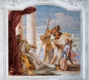 Didone ed Enea Tiepolo villa Valmarana