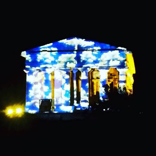 paestum, tempio di cerere