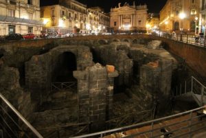 Catania, Piazza Stesicoro, patrimonio culturale