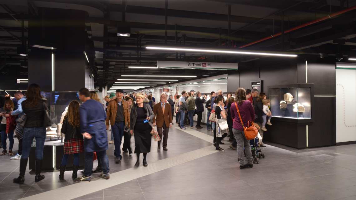 Stazione Metro C San Giovanni: una festa archeologica per tutti i romani