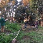 Degrado e lavori dei cittadini al Parco di Centocelle