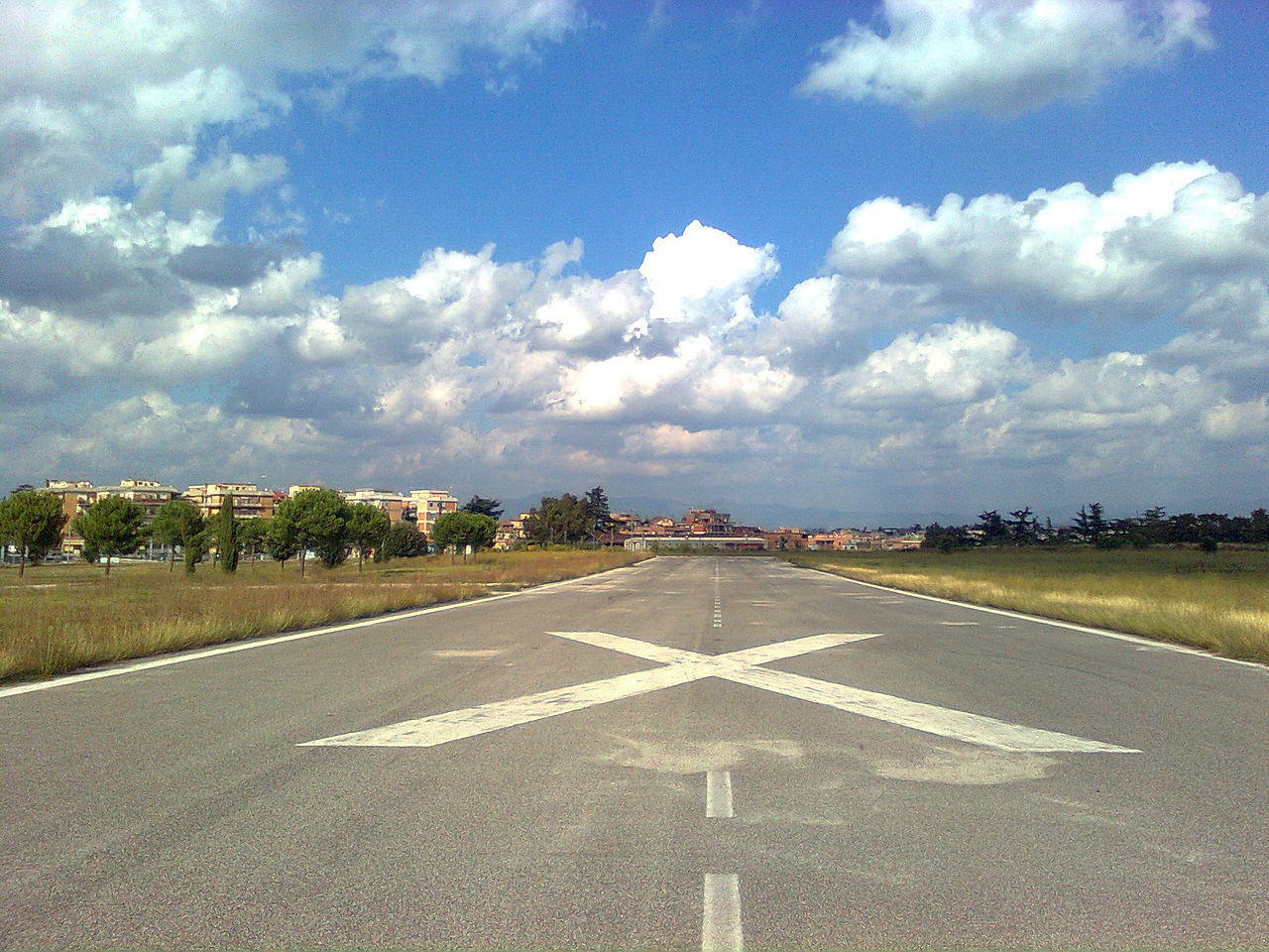 Pista aeroporto Parco di Centocelle