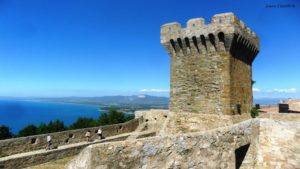 panoramix, torre medievale di Populonia