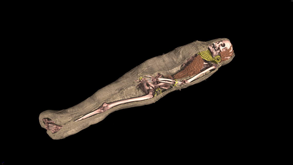 archeologia invisibile mummia di Merit