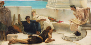 Lawrence Alma Tadema, donna romana