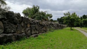 Parco archeologico Naxos Taormina, le mura di Naxos