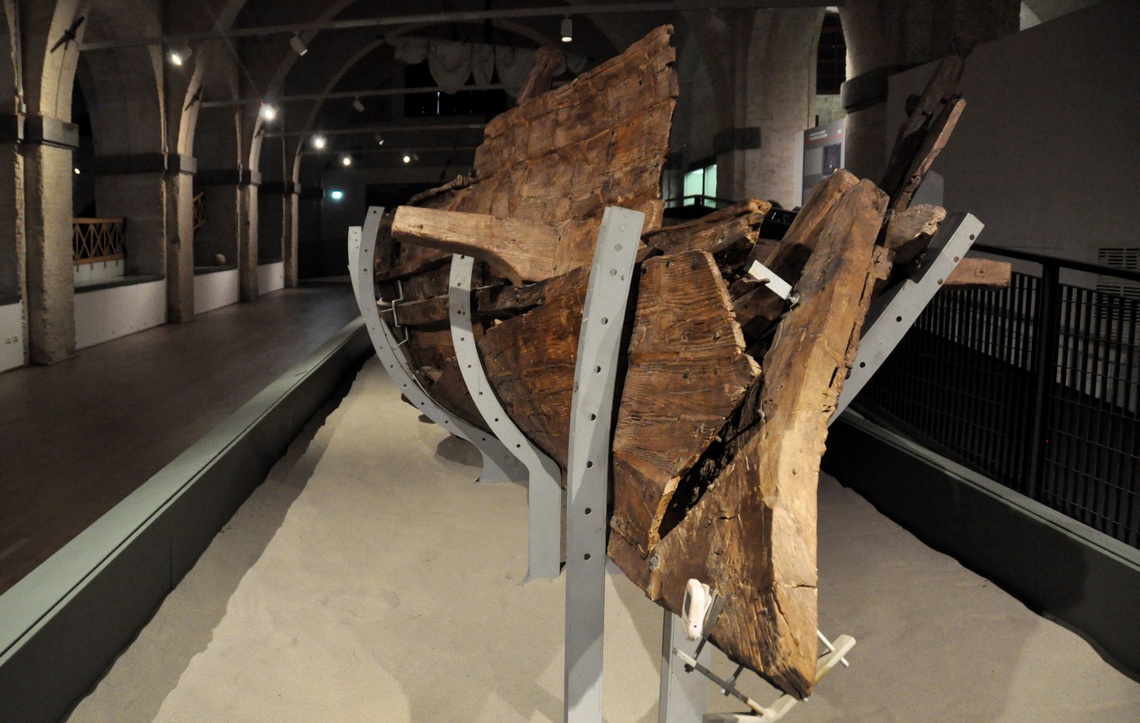 Museo delle navi di Pisa, Sala V, Nave Alkedo