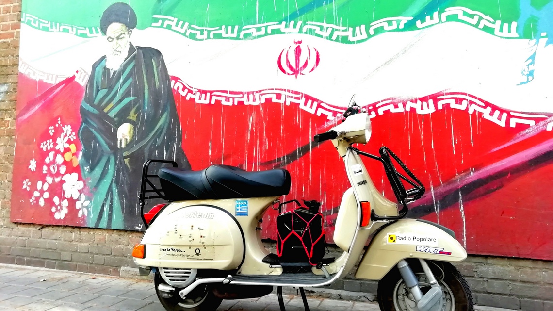 Iran in Vespa - Tehran